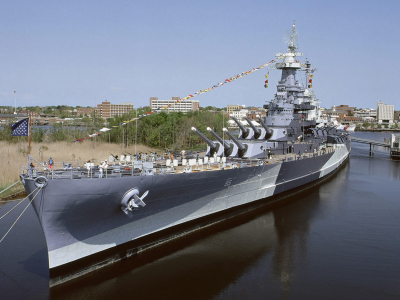 U.S. Navy Battleship USS North Carolina Faces an Uncertain Future 